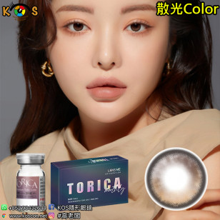 【散光】Lensme Torica QLORING Black 토리카 클로링 블랙 (난시 교정용) 每月抛棄散光彩妝隱形眼鏡